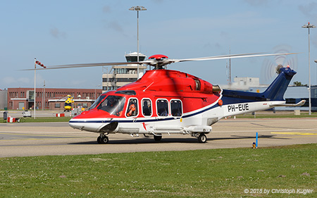 AgustaWestland AW139 | PH-EUE | CHC Helicopter | DEN HELDER / DE KOOY (EHKD/DHR) 16.04.2018