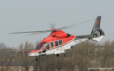 Eurocopter EC155 B1 Dauphin | PH-SHO | Heli Holland Offshore | DEN HELDER / DE KOOY (EHKD/DHR) 17.04.2018