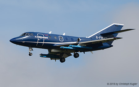 Dassault Falcon 20EW | G-FRAT | Cobham Aviation Service | LEEUWARDEN (EHLW/LWR) 16.04.2018