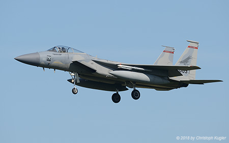 McDonnell Douglas F-15C Eagle | 84-0003 | US Air Force | LEEUWARDEN (EHLW/LWR) 18.04.2018