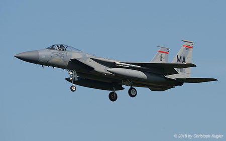McDonnell Douglas F-15C Eagle | 85-0111 | US Air Force | LEEUWARDEN (EHLW/LWR) 18.04.2018