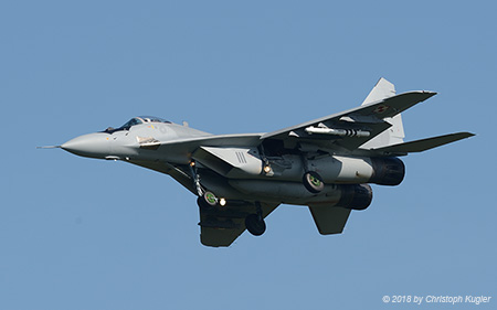 MiG 29 | 111 | Polish Air Force | LEEUWARDEN (EHLW/LWR) 18.04.2018