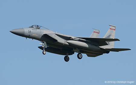 McDonnell Douglas F-15C Eagle | 84-0005 | US Air Force | LEEUWARDEN (EHLW/LWR) 18.04.2018