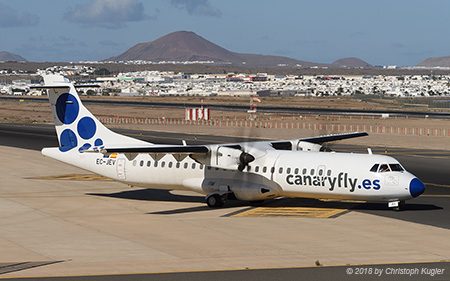 ATR 72-212A (500) | EC-JEV | Canary Fly | ARRECIFE-LANZAROTE (GCRR/ACE) 08.09.2018
