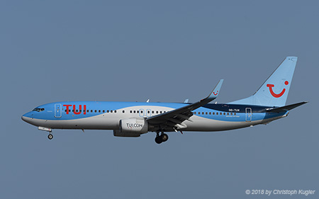 Boeing 737-86J | OO-TUV | TUI Airlines Belgium | ARRECIFE-LANZAROTE (GCRR/ACE) 13.09.2018