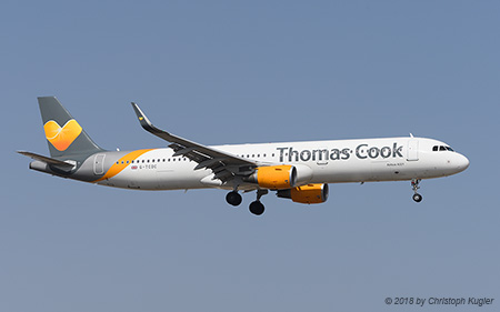 Airbus A321-211 | G-TCDC | Thomas Cook Airlines UK | ARRECIFE-LANZAROTE (GCRR/ACE) 13.09.2018