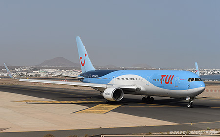Boeing 767-304ER | G-OBYG | TUI Airways | ARRECIFE-LANZAROTE (GCRR/ACE) 13.09.2018