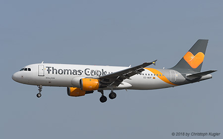 Airbus A320-212 | EC-MVF | Thomas Cook Airlines Baearics | ARRECIFE-LANZAROTE (GCRR/ACE) 14.09.2018
