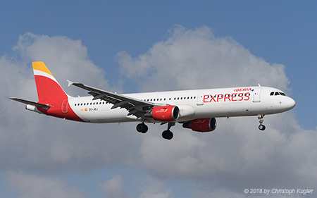 Airbus A321-213 | EC-JEJ | Iberia Express | ARRECIFE-LANZAROTE (GCRR/ACE) 15.09.2018