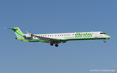 Bombardier CRJ 1000 | 9H-MOX | Binter Canarias | ARRECIFE-LANZAROTE (GCRR/ACE) 16.09.2018