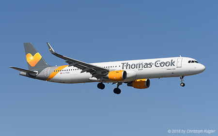 Airbus A321-211 | G-TCDO | Thomas Cook Airlines UK | ARRECIFE-LANZAROTE (GCRR/ACE) 16.09.2018