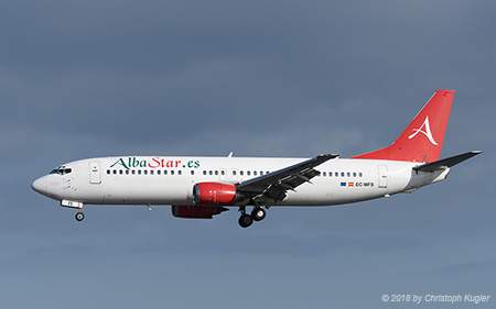 Boeing 737-4Y0 | EC-MFS | Alba Star | ARRECIFE-LANZAROTE (GCRR/ACE) 17.09.2018