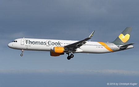 Airbus A321-211 | G-TCDF | Thomas Cook Airlines UK | ARRECIFE-LANZAROTE (GCRR/ACE) 17.09.2018