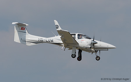 Diamond DA42 Twin Star | HB-LUW | private | BASLE (LFSB/BSL) 07.07.2018