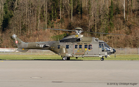 Eurocopter AS532 UL Cougar | T-339 | Swiss Air Force | ALPNACH (LSMA/---) 14.03.2018