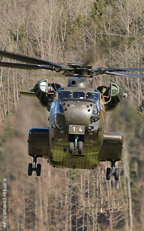 Sikorsky CH-53GE | 8414 | German Air Force | ALPNACH (LSMA/---) 14.03.2018