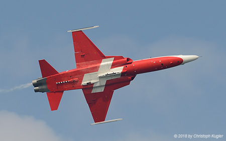 Northrop F-5E Tiger II | - | Swiss Air Force  |  Patrouille Suisse | ARBON (----/---) 05.05.2018