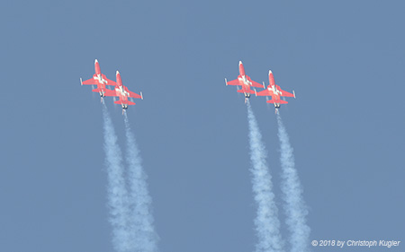 Northrop F-5E Tiger II | - | Swiss Air Force  |  Patrouille Suisse | ARBON (----/---) 05.05.2018