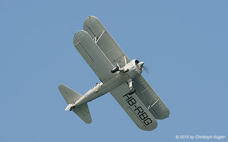 Boeing N2S-5 Stearman | HB-RBG | private | ARBON (----/---) 05.05.2018