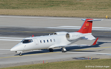 Bombardier Learjet 60 | Z3-MKD | Government of Macedonia | Z&UUML;RICH (LSZH/ZRH) 24.01.2018