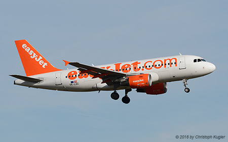 Airbus A319-111 | OE-LQZ | easyJet Europe Airline | Z&UUML;RICH (LSZH/ZRH) 24.01.2018