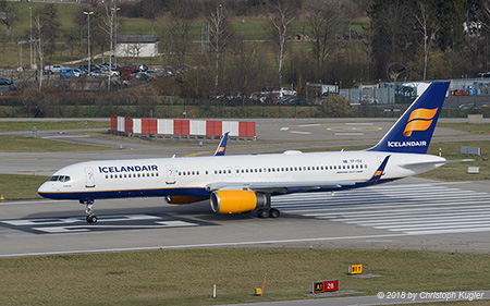 Boeing 757-256 | TF-ISV | Icelandair | Z&UUML;RICH (LSZH/ZRH) 25.01.2018