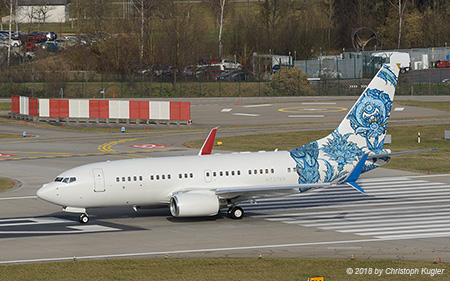 Boeing 737-7CJ | N737ER | untitled (BBJ One) | Z&UUML;RICH (LSZH/ZRH) 25.01.2018