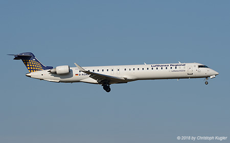Bombardier CRJ 900LR | D-ACNR | Lufthansa Regional | Z&UUML;RICH (LSZH/ZRH) 24.03.2018