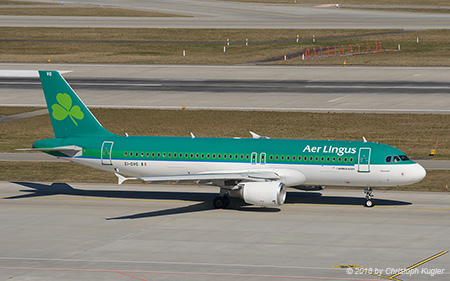 Airbus A320-214 | EI-DVG | Aer Lingus | Z&UUML;RICH (LSZH/ZRH) 24.03.2018