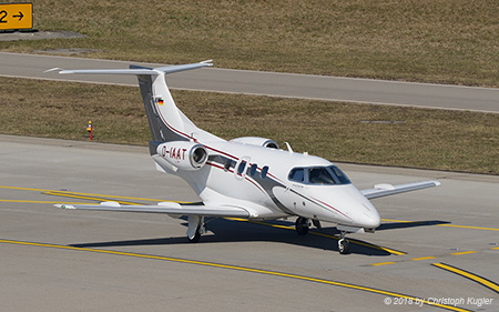 Embraer EMB-500 Phenom 100 | D-IAAT | untitled (Arcus Air) | Z&UUML;RICH (LSZH/ZRH) 24.03.2018