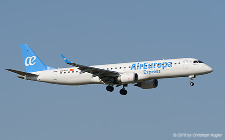 Embraer ERJ-190LR | EC-KYP | Air Europa Express | Z&UUML;RICH (LSZH/ZRH) 07.04.2018