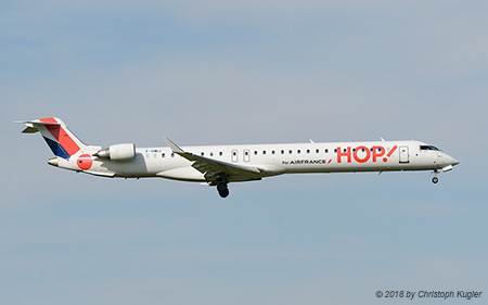 Bombardier CRJ 1000 | F-HMLI | HOP!  | Z&UUML;RICH (LSZH/ZRH) 28.04.2018