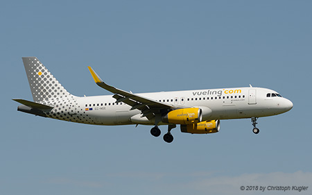 Airbus A320-232 | EC-MGE | Vueling Airlines | Z&UUML;RICH (LSZH/ZRH) 29.04.2018