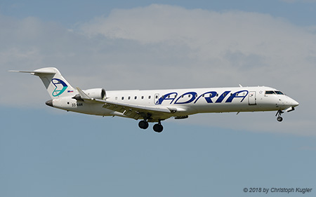 Bombardier CRJ 700 | S5-AAW | Adria Airways | Z&UUML;RICH (LSZH/ZRH) 29.04.2018