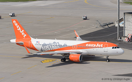 Airbus A320-214 | OE-IVA | easyJet Europe Airline | Z&UUML;RICH (LSZH/ZRH) 21.05.2018
