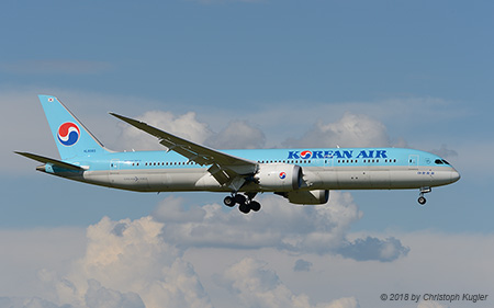 Boeing 787-9 | HL8083 | Korean Air | Z&UUML;RICH (LSZH/ZRH) 24.05.2018