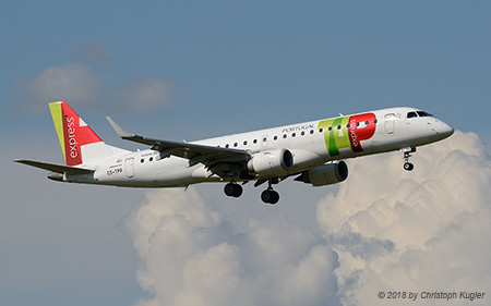Embraer ERJ-190LR | CS-TPR | TAP Express | Z&UUML;RICH (LSZH/ZRH) 24.05.2018