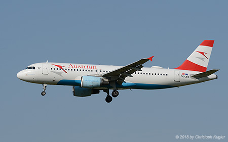 Airbus A320-214 | OE-LBO | Austrian Airlines | Z&UUML;RICH (LSZH/ZRH) 02.07.2018