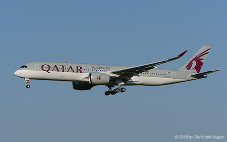 Airbus A350-941 | A7-ALW | Qatar Airways | Z&UUML;RICH (LSZH/ZRH) 02.07.2018