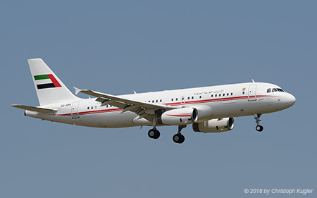 Airbus A320-232 | A6-HMS | Government of Fujairah | Z&UUML;RICH (LSZH/ZRH) 02.07.2018