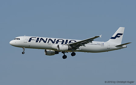 Airbus A321-211 | OH-LZA | Finnair | Z&UUML;RICH (LSZH/ZRH) 08.07.2018