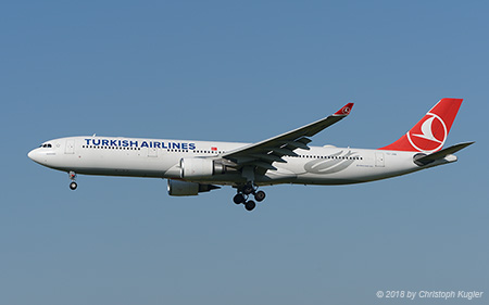 Airbus A330-303 | TC-JOB | Turkish Airlines | Z&UUML;RICH (LSZH/ZRH) 13.07.2018