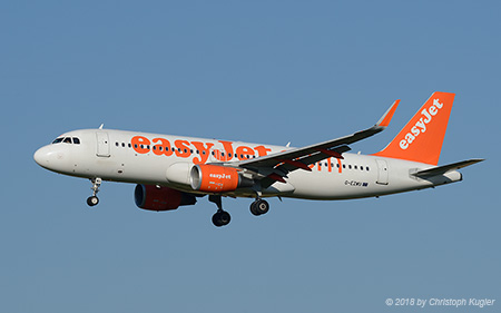 Airbus A320-214 | G-EZWU | easyJet UK | Z&UUML;RICH (LSZH/ZRH) 13.07.2018