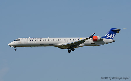 Bombardier CRJ 900LR | EI-FPS | SAS Scandinavian Airlines System | Z&UUML;RICH (LSZH/ZRH) 14.07.2018