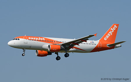 Airbus A320-214 | OE-IVO | easyJet Europe Airline | Z&UUML;RICH (LSZH/ZRH) 14.07.2018
