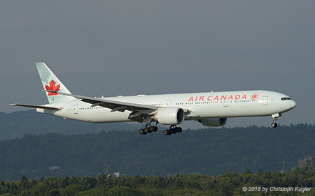 Boeing 777-333ER | C-FIVR | Air Canada | Z&UUML;RICH (LSZH/ZRH) 28.07.2018