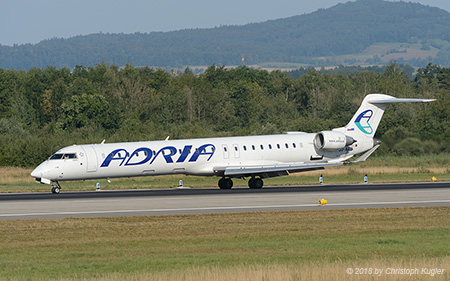 Bombardier CRJ 900LR | S5-AAU | Adria Airways | Z&UUML;RICH (LSZH/ZRH) 01.08.2018