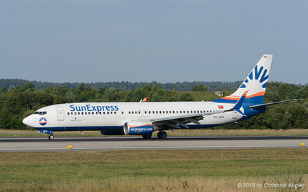 Boeing 737-8HC | TC-SNT | SunExpress | Z&UUML;RICH (LSZH/ZRH) 01.08.2018