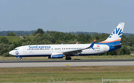 Boeing 737-8HC | TC-SNR | SunExpress | Z&UUML;RICH (LSZH/ZRH) 01.08.2018