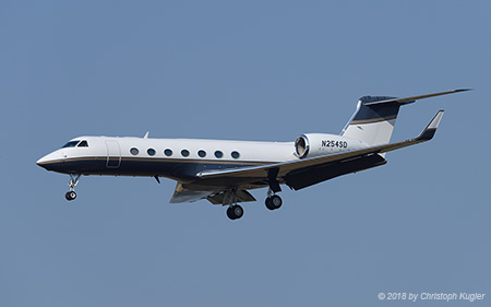 Gulfstream G550 | N254SD | untitled | Z&UUML;RICH (LSZH/ZRH) 04.08.2018
